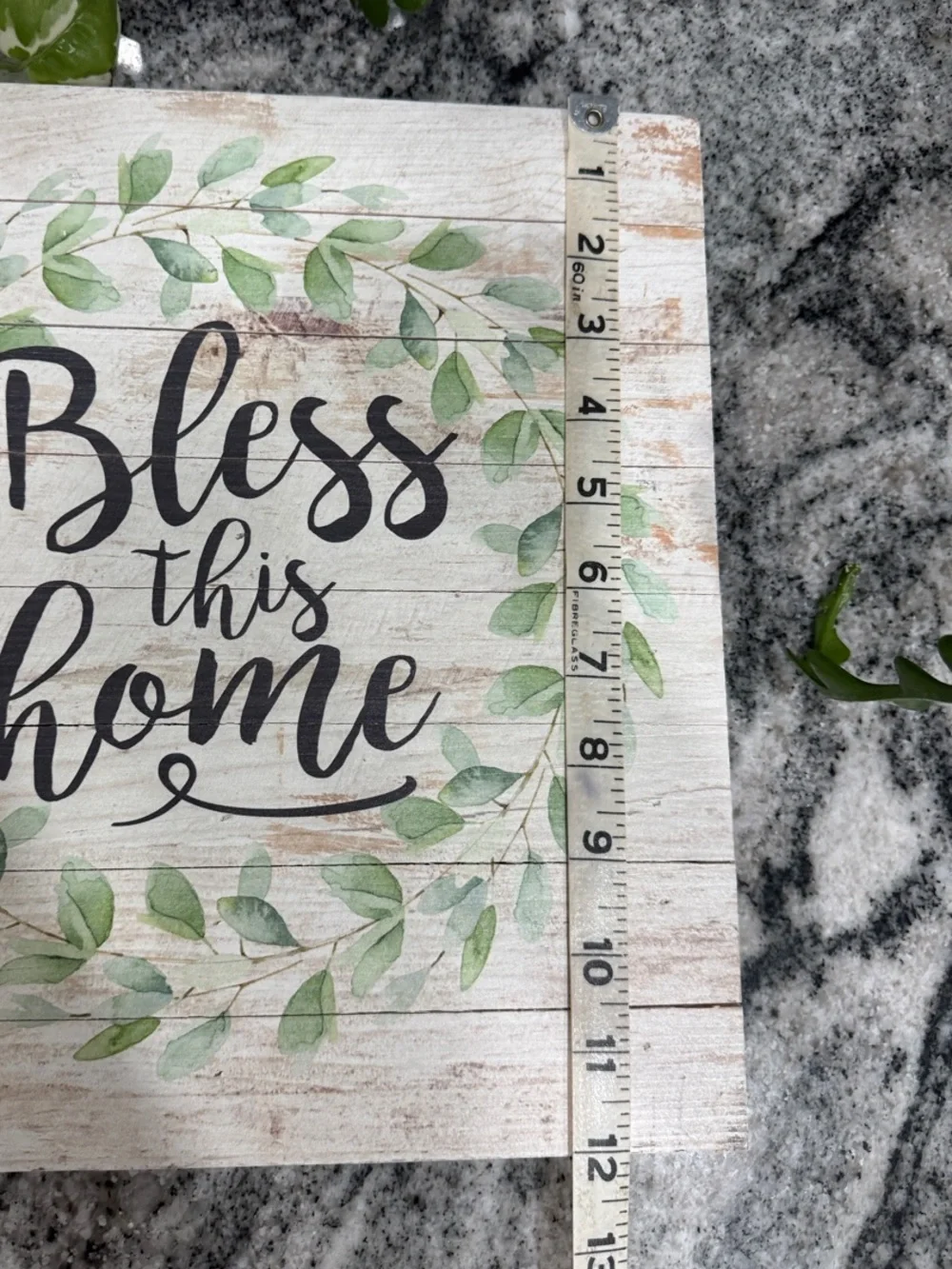 Home Decor Lot: Bless This Home Wall Sign, Necklace Stand, & Jewelry Stand